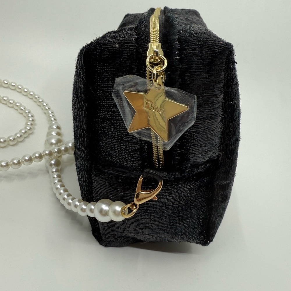 Christian Dior GWP Pouch Makeup Bag with Chain - Picture 4 of 8
